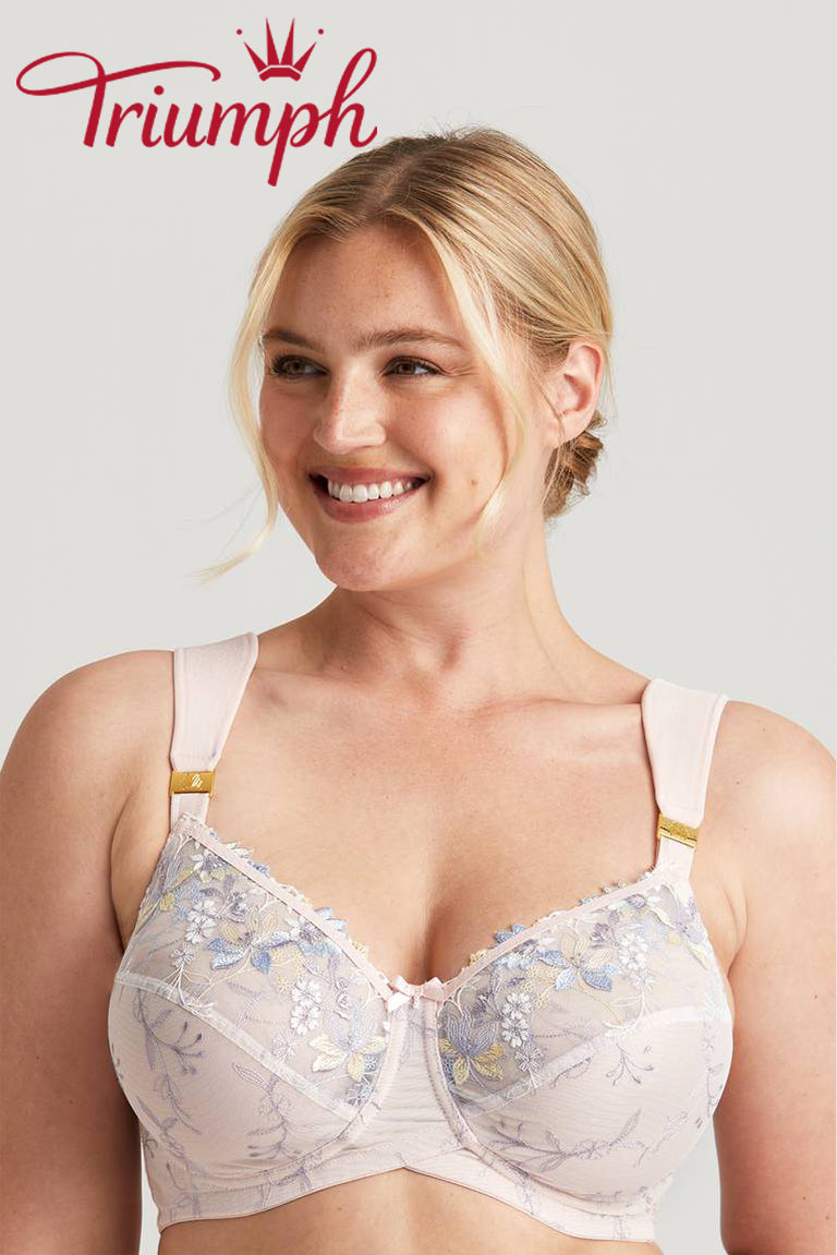 Triumph - 4 τεμάχια (75A-110F) 💝Εσώρουχα με κέντημα και λάστιχο2✨