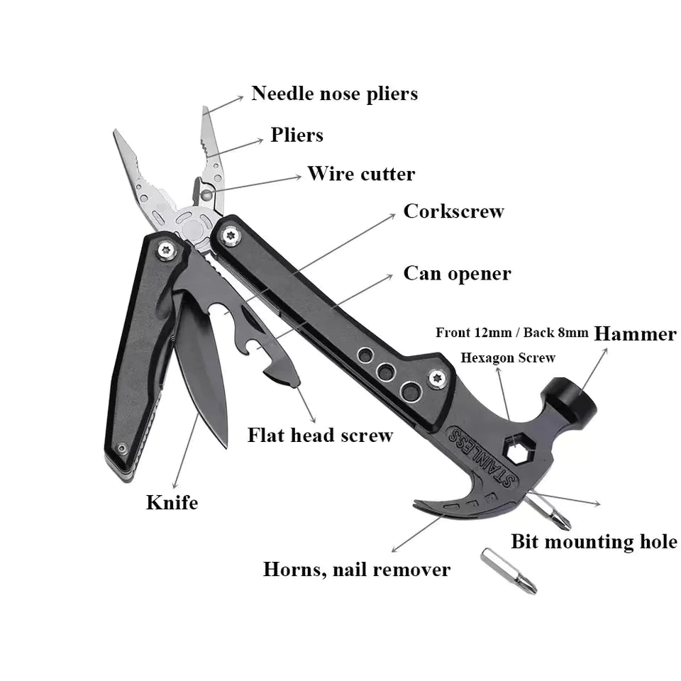 12 σε 1 Premium φορητό σφυρί πολλαπλών λειτουργιών