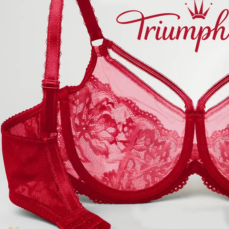 Triumph - (4 τεμάχια) Σουτιέν χωρίς τιράντες για μεγαλύτερο στήθος