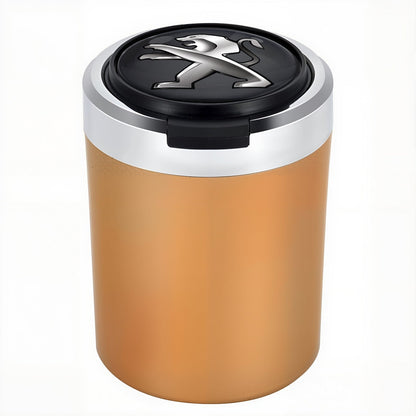 Σταχτοδοχείο αυτοκινήτου με LED από ανοξείδωτο ατσάλι Woyuosn χωρίς καπνό