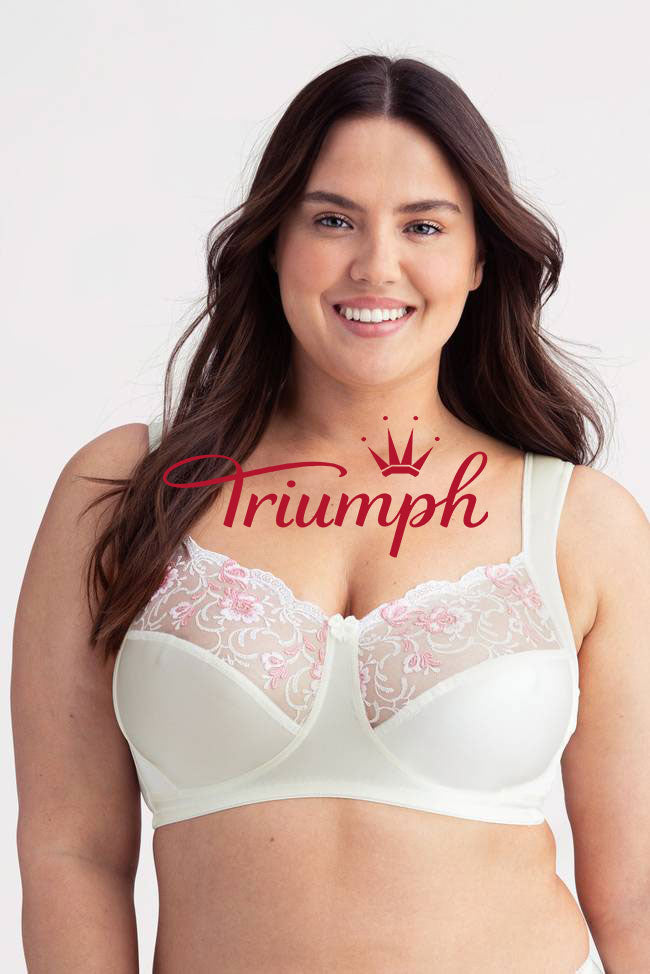 Triumph - 4 τεμάχια (75A-110F) 💝Εσώρουχα με κέντημα και λάστιχο2✨