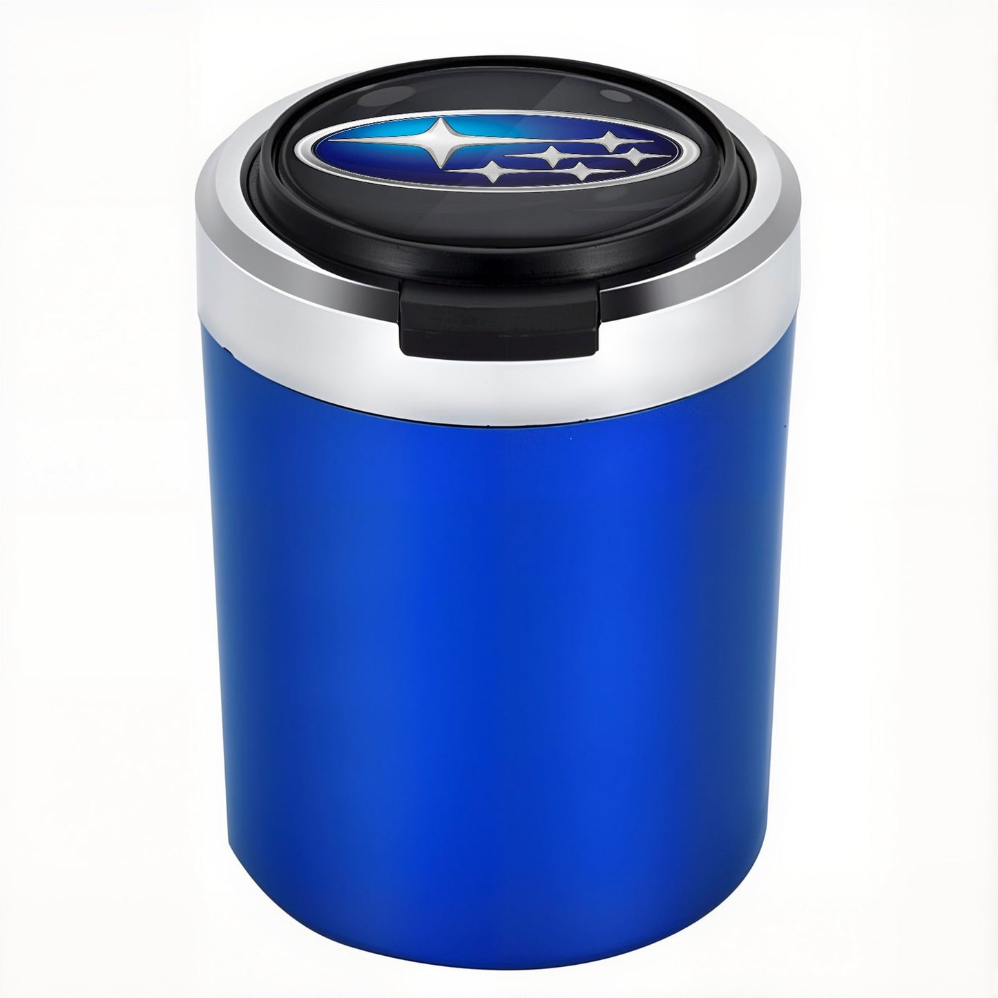 Σταχτοδοχείο αυτοκινήτου με LED από ανοξείδωτο ατσάλι Woyuosn χωρίς καπνό