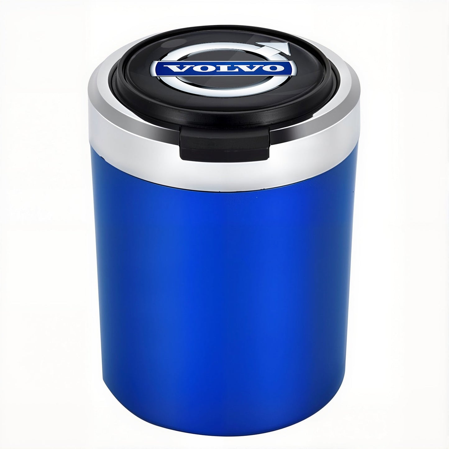 Σταχτοδοχείο αυτοκινήτου με LED από ανοξείδωτο ατσάλι Woyuosn χωρίς καπνό