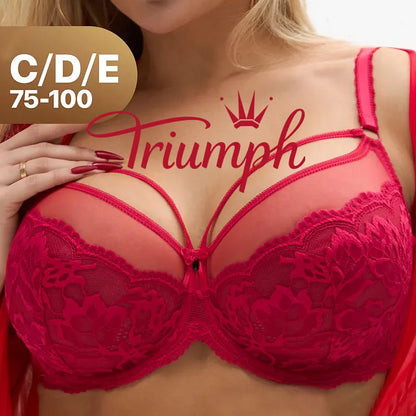 Triumph - (4 τεμάχια) Σουτιέν χωρίς τιράντες για μεγαλύτερο στήθος