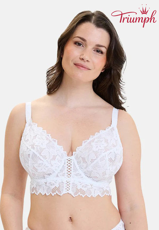 Triumph - (4 τεμάχια) Σέξι σουτιέν με δαντέλα και λάστιχο
